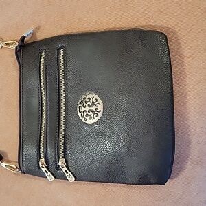 Montana West Crossbody Bag with Gold Accents